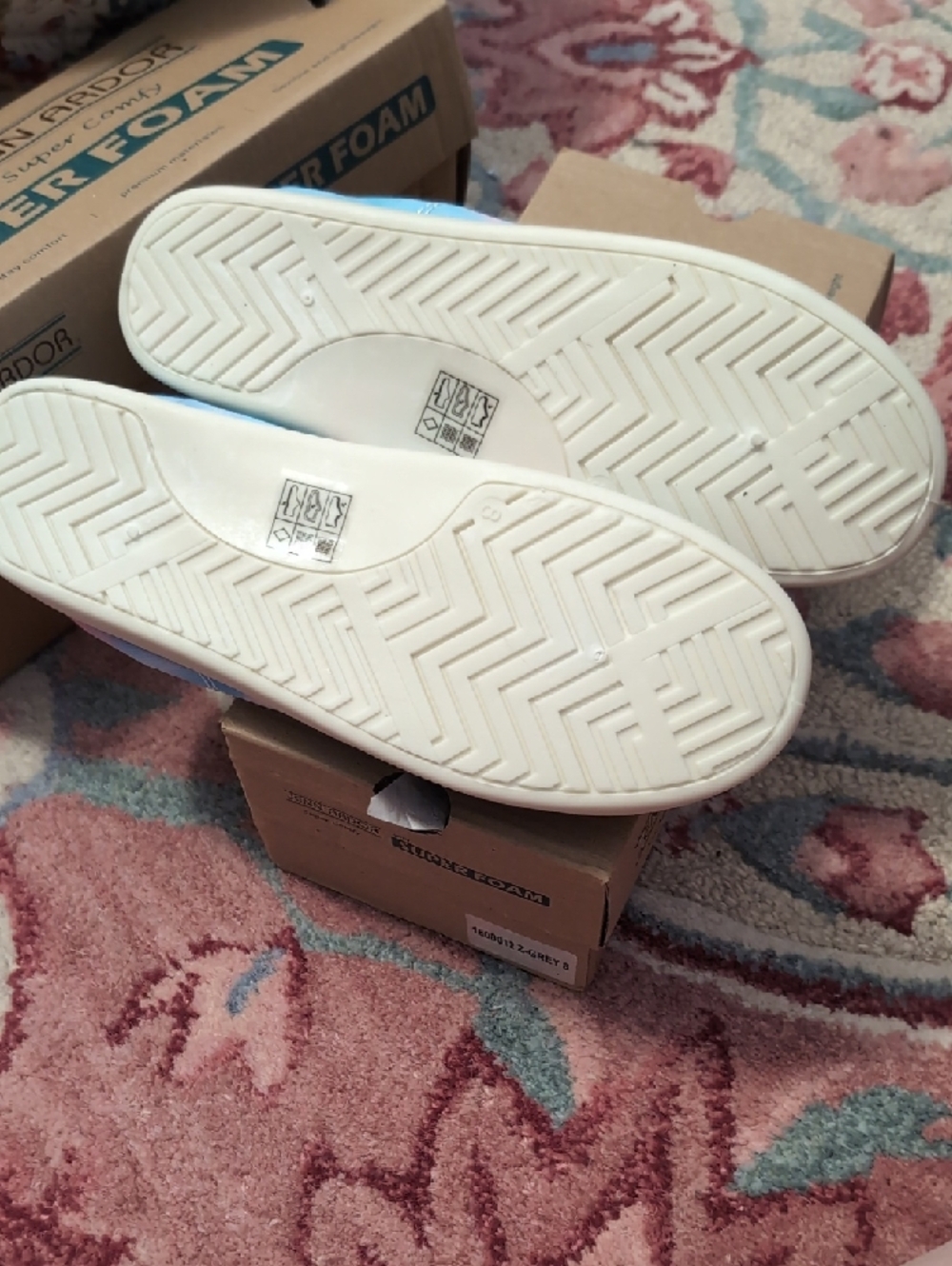 Jenn Ardor Tie-Dye Canvas Sneakers in Blue & Pink - Picture 5 of 11